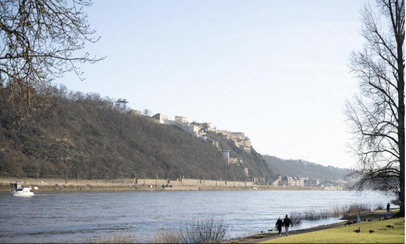 Gemuetliche Rheinblick Residenz Apartment Koblenz  Luaran gambar